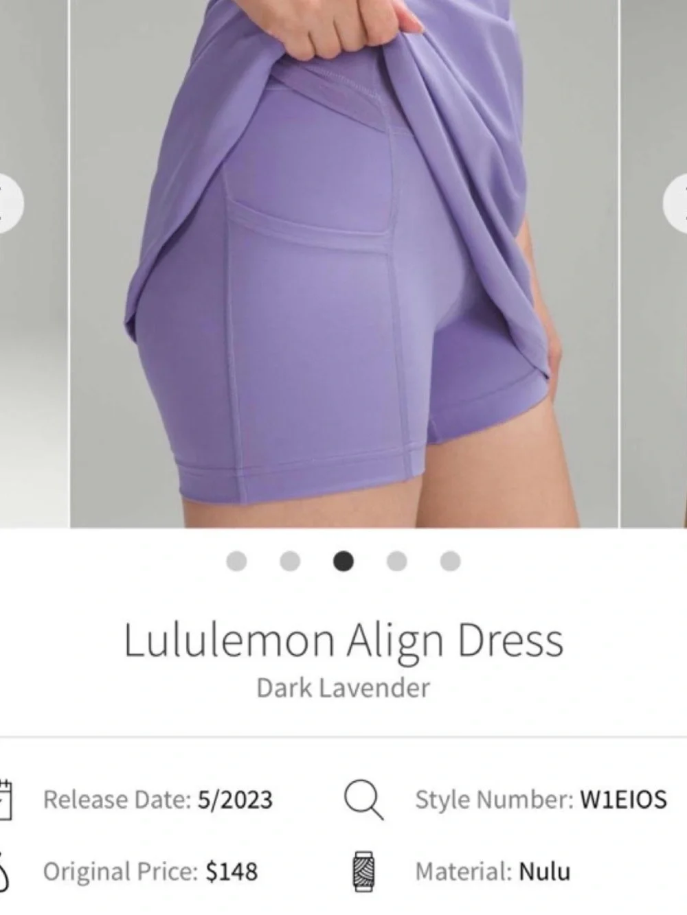 lululemon athletica streamlined mini